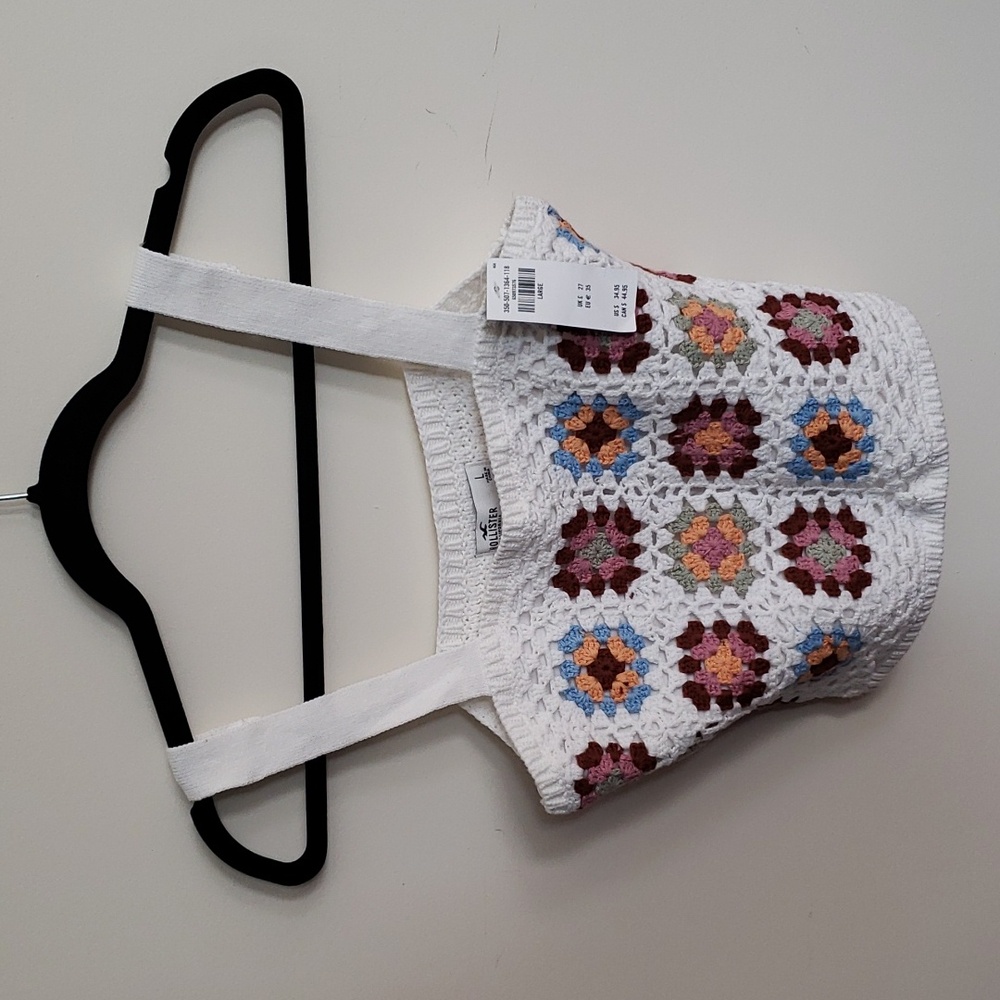 Hollister Crochet Top